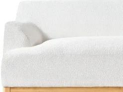 Clearance Sofa dla 3 osób SOSJO Boucle Złamana biel Sofy Tapicerowane|Kolekcje Sof