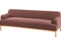 Hot Sofa dla 3 osób SOSJO Burgundowy Sofy Tapicerowane|Kolekcje Sof