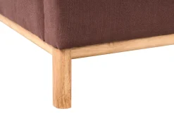 Hot Sofa dla 3 osób SOSJO Burgundowy Sofy Tapicerowane|Kolekcje Sof