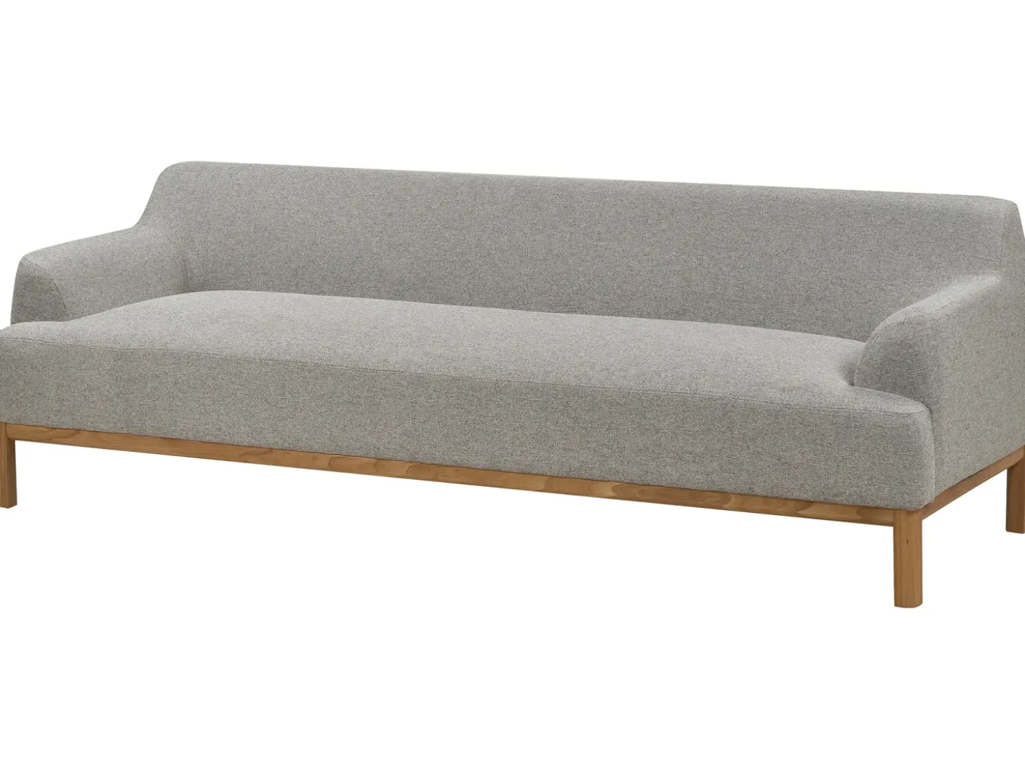 Sale Sofa dla 3 osób SOSJO Jasnoszary Sofy Tapicerowane|Kolekcje Sof