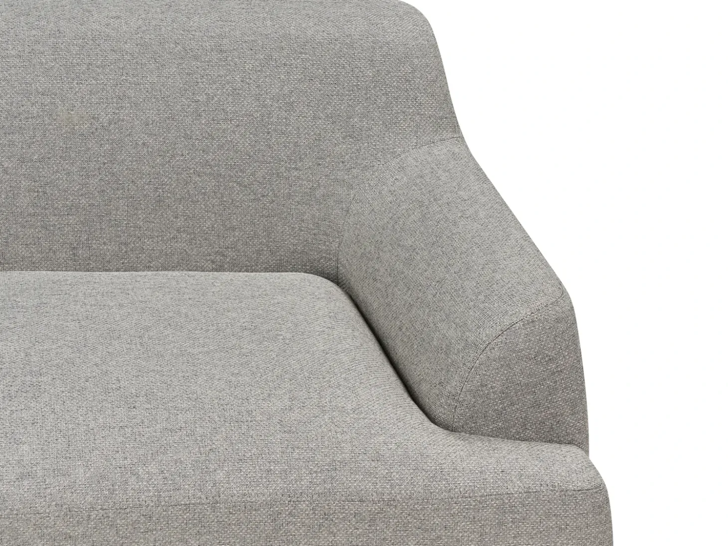 Sale Sofa dla 3 osób SOSJO Jasnoszary Sofy Tapicerowane|Kolekcje Sof
