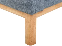 Best Sofa dla 3 osób SOSJO Niebieski Sofy Tapicerowane|Kolekcje Sof