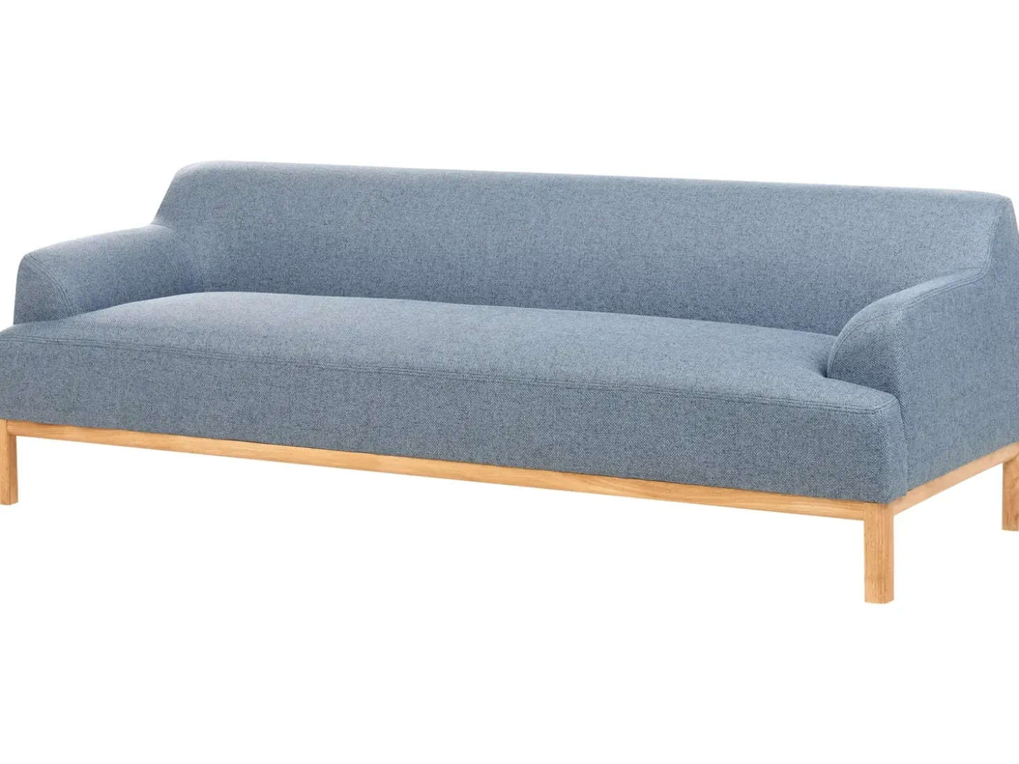 Best Sofa dla 3 osób SOSJO Niebieski Sofy Tapicerowane|Kolekcje Sof