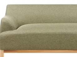 Sale Sofa dla 3 osób SOSJO Oliwkowy Sofy Tapicerowane|Kolekcje Sof