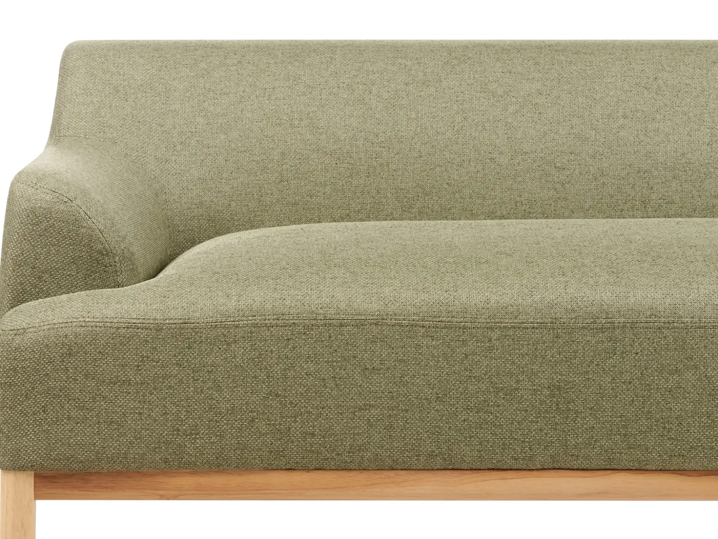 Sale Sofa dla 3 osób SOSJO Oliwkowy Sofy Tapicerowane|Kolekcje Sof