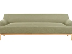 Sale Sofa dla 3 osób SOSJO Oliwkowy Sofy Tapicerowane|Kolekcje Sof