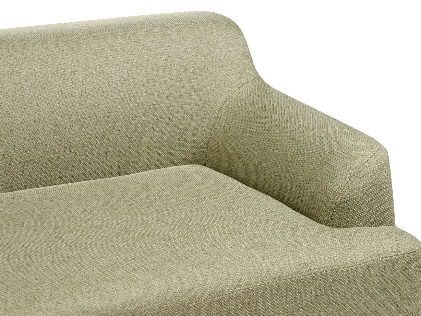 Sale Sofa dla 3 osób SOSJO Oliwkowy Sofy Tapicerowane|Kolekcje Sof