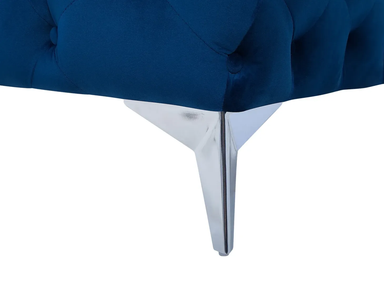 New Sofa dla 3 osób SOTRA Welur Granatowy Sofy Tapicerowane|Wszystkie Sofy