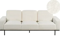 Online Sofa dla 3 osób SOVIK Boucle Złamana biel Sofy Tapicerowane|Kolekcje Sof