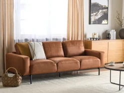 Online Sofa dla 3 osób SOVIK Ekoskóra Kolekcje Sof|Sofy Skórzane