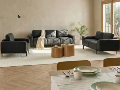 Sofa dla 3 osób SOVIK Ekoskóra Kolekcje Sof|Sofy Skórzane