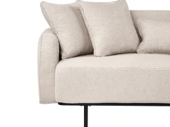 Hot Sofa dla 3 osób SVANEK Boucle Beżowy Sofy Tapicerowane|Wszystkie Sofy
