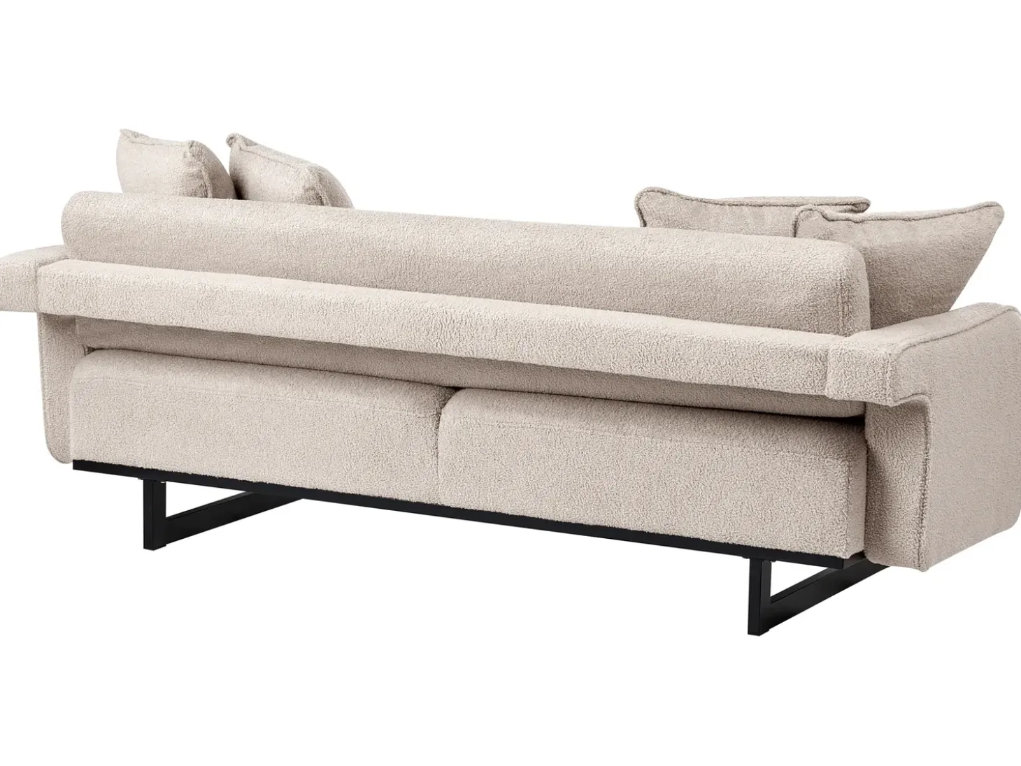 Hot Sofa dla 3 osób SVANEK Boucle Beżowy Sofy Tapicerowane|Wszystkie Sofy