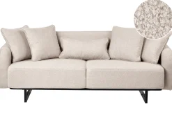 Hot Sofa dla 3 osób SVANEK Boucle Beżowy Sofy Tapicerowane|Wszystkie Sofy