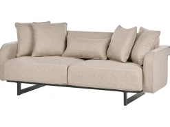 Sale Sofa dla 3 osób SVANEK Jasnobrązowy Sofy Tapicerowane|Wszystkie Sofy
