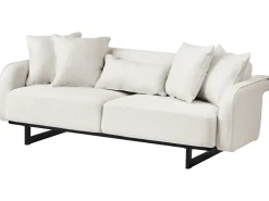 Sale Sofa dla 3 osób SVANEK Złamana biel Sofy Tapicerowane|Wszystkie Sofy