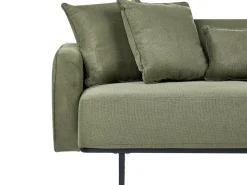 Online Sofa dla 3 osób SVANEK Zielony Sofy Tapicerowane|Wszystkie Sofy