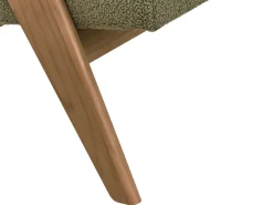 New Sofa dla 2 osób TAMRE II Boucle Zielony/ ciemny brąz Sofy Tapicerowane|Sofy Dwuosobowe