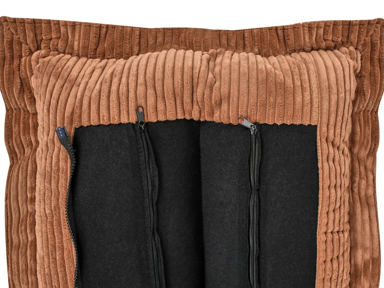 New Sofa dla 2 osób TIRRO Sztruks Brązowy Sofy Tapicerowane|Sofy Dwuosobowe