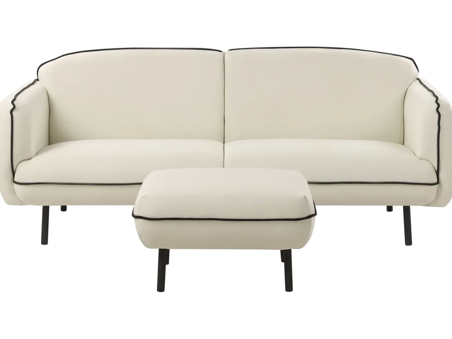 Sale Sofa dla 3 osób TONSBERG Jasnobeżowy z otomaną Sofy Tapicerowane|Wszystkie Sofy