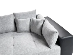 Sale Sofa dla 4 osób TORPO Szary Sofy Tapicerowane|Wszystkie Sofy