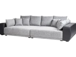 Sale Sofa dla 4 osób TORPO Szary Sofy Tapicerowane|Wszystkie Sofy