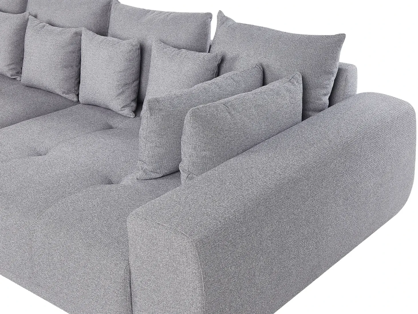 Sale Sofa dla 4 osób TORPO Szary Sofy Tapicerowane|Wszystkie Sofy