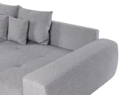 Sale Sofa dla 4 osób TORPO Szary Sofy Tapicerowane|Wszystkie Sofy