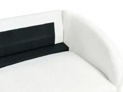 Outlet Sofa dla 3 osób TROSA Boucle Biały Sofy Tapicerowane|Kolekcje Sof