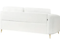 Outlet Sofa dla 3 osób TROSA Boucle Biały Sofy Tapicerowane|Kolekcje Sof
