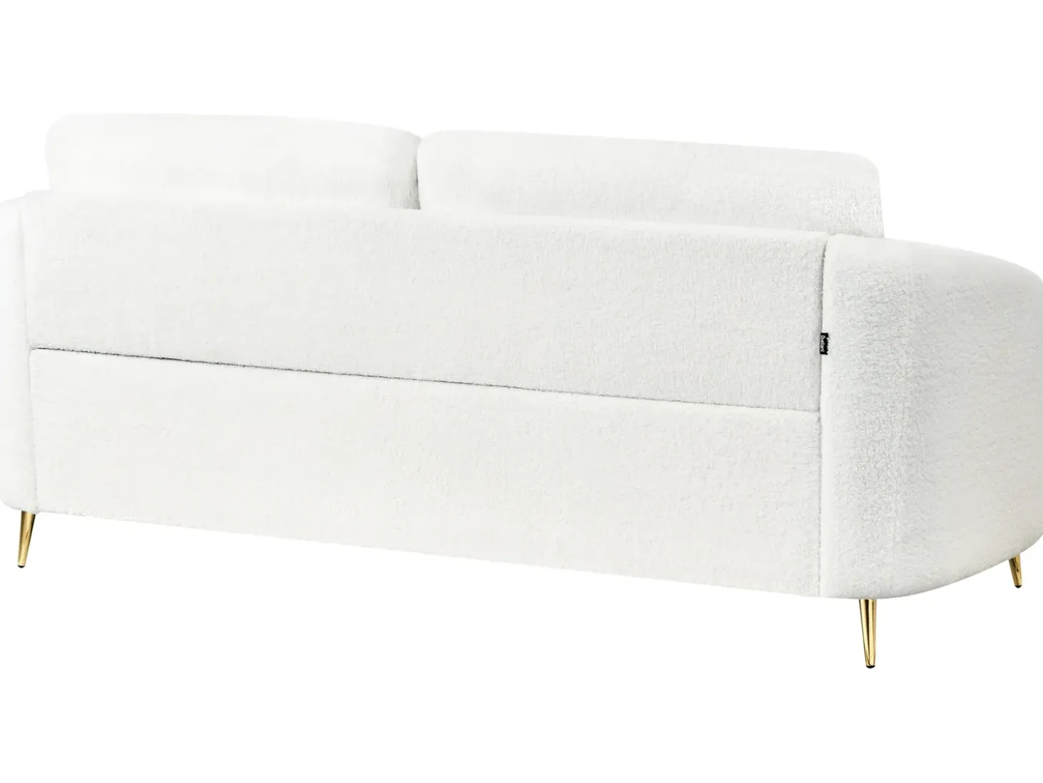Outlet Sofa dla 3 osób TROSA Boucle Biały Sofy Tapicerowane|Kolekcje Sof