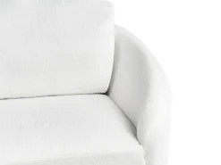 Outlet Sofa dla 3 osób TROSA Boucle Biały Sofy Tapicerowane|Kolekcje Sof
