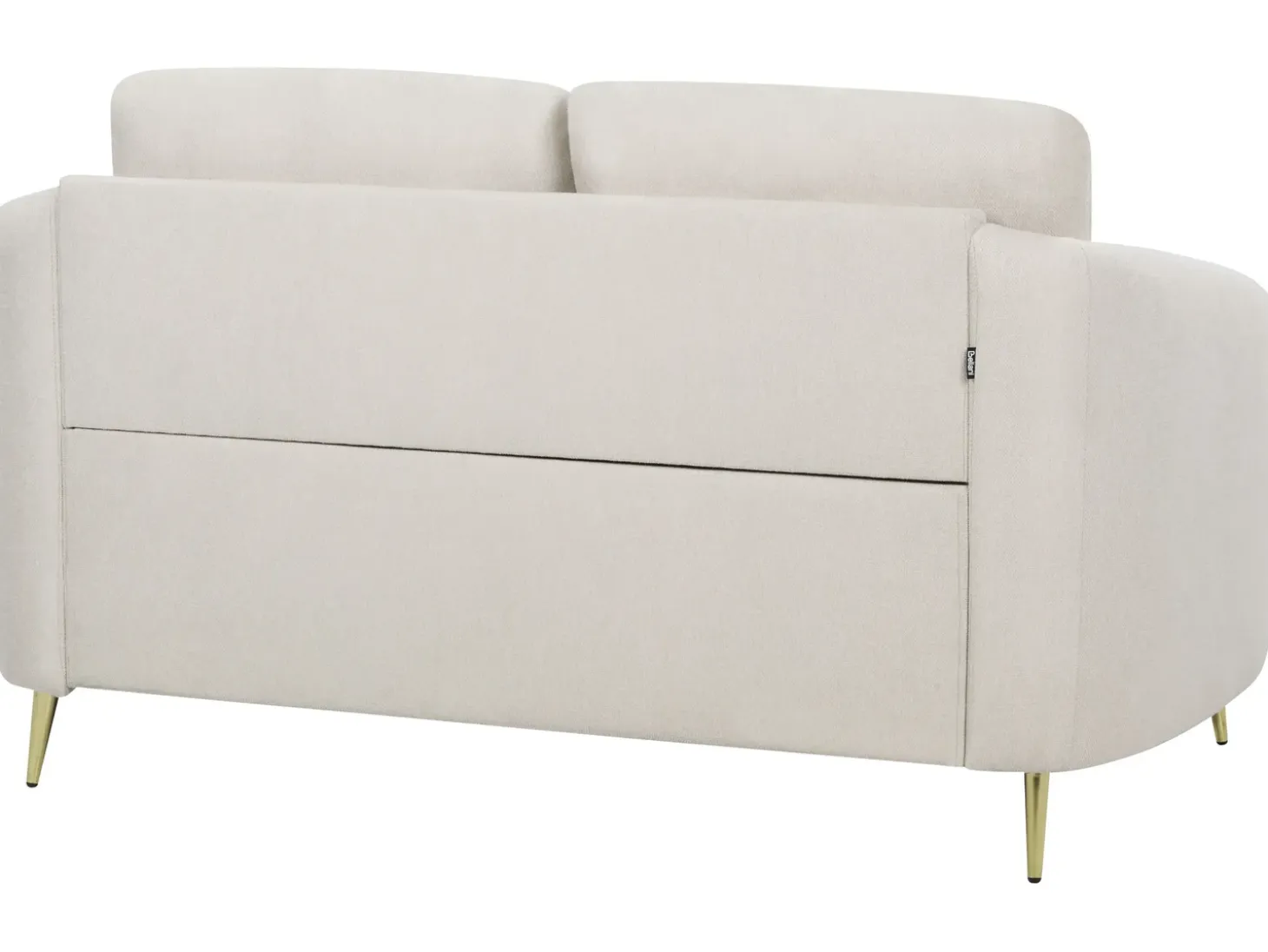 New Sofa dla 2 osób TROSA Jasnobeżowy Sofy Tapicerowane|Sofy Dwuosobowe