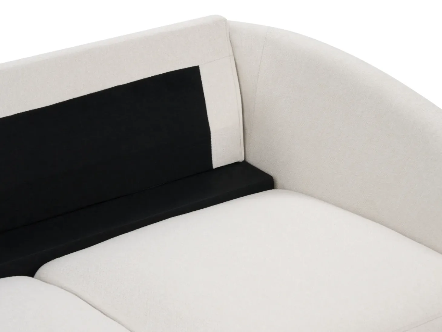 New Sofa dla 2 osób TROSA Jasnobeżowy Sofy Tapicerowane|Sofy Dwuosobowe