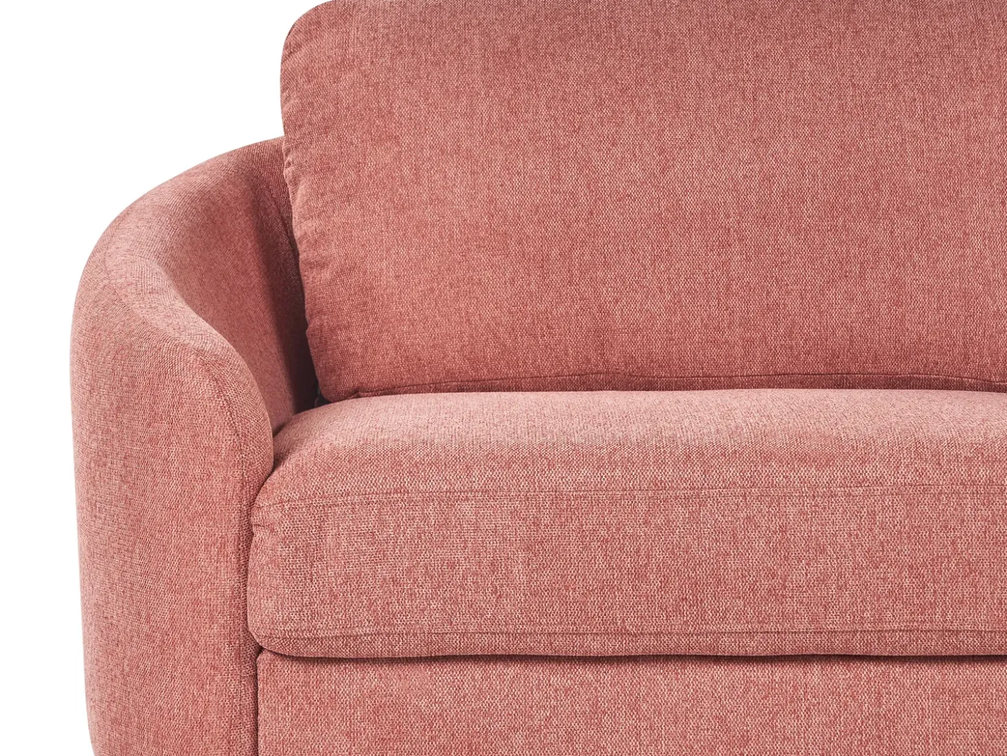 Hot Sofa dla 3 osób TROSA Różowy Sofy Tapicerowane|Kolekcje Sof