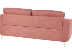 Hot Sofa dla 3 osób TROSA Różowy Sofy Tapicerowane|Kolekcje Sof