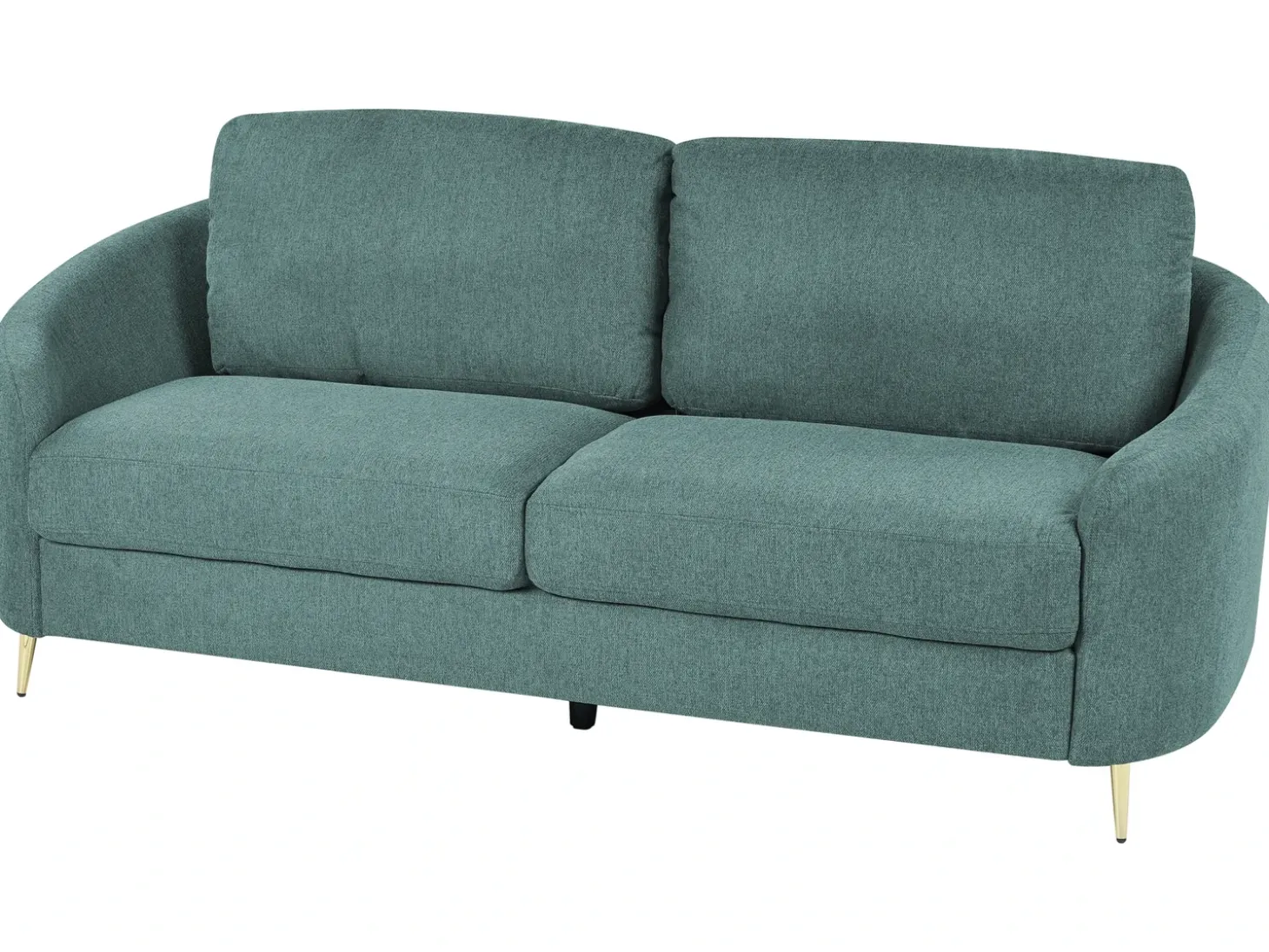 Discount Sofa dla 3 osób TROSA Zielony Sofy Tapicerowane|Kolekcje Sof