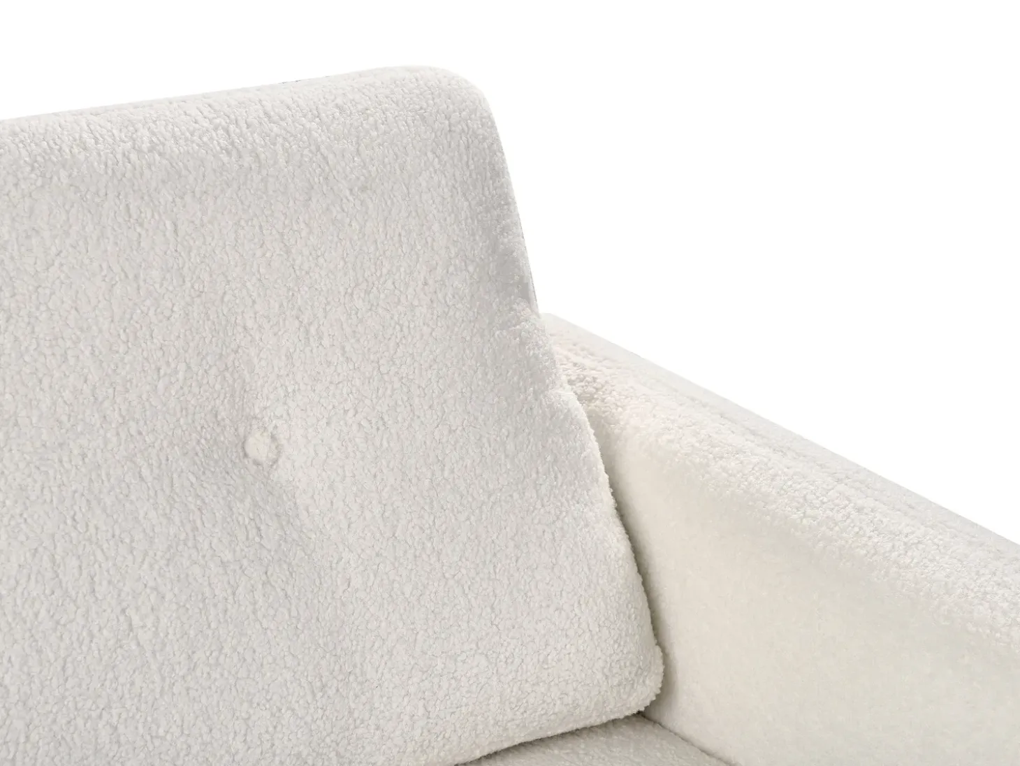 Sofa dla 3 osób TUVE Boucle Biały Sofy Tapicerowane|Kolekcje Sof