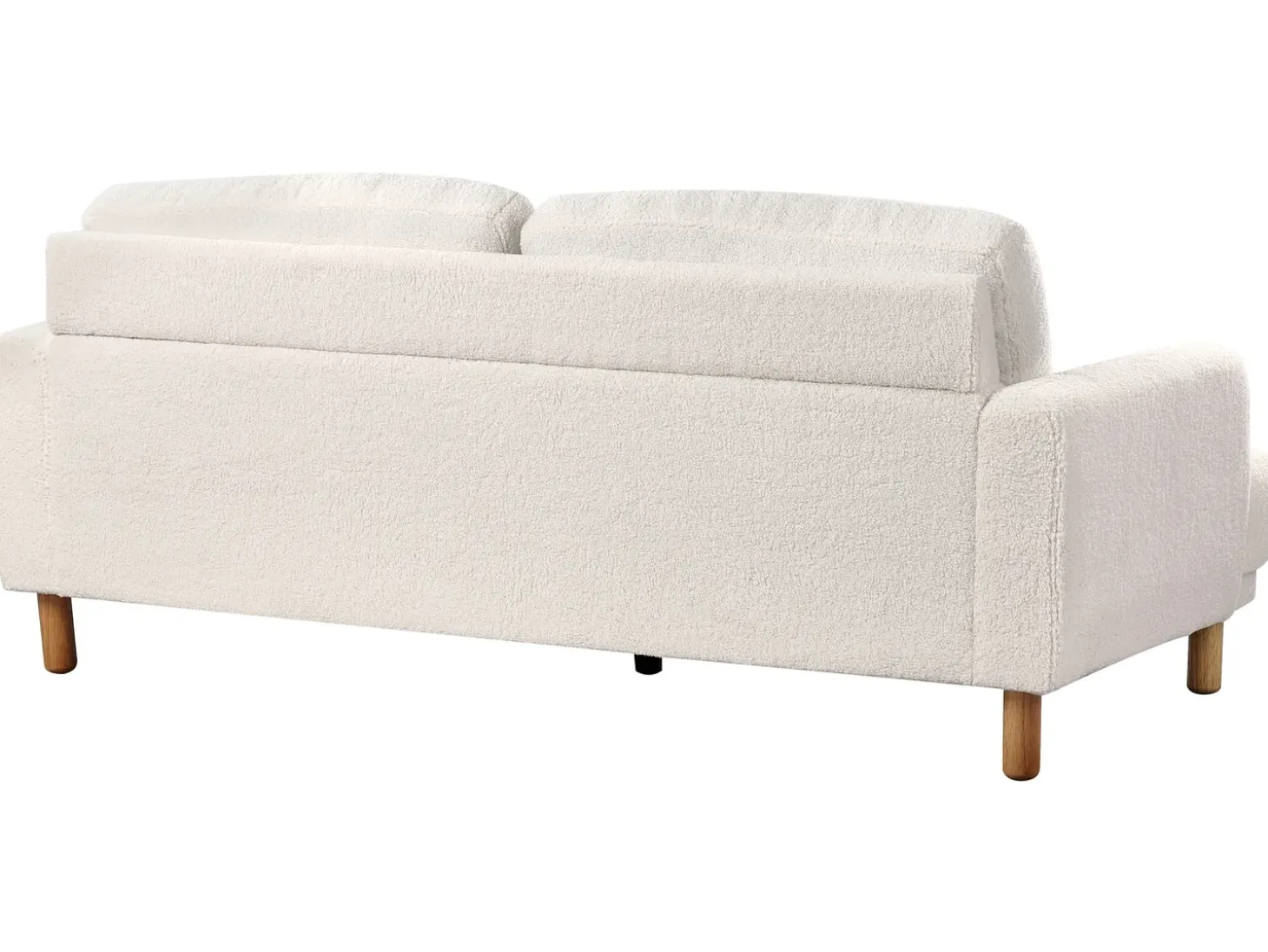 Sofa dla 3 osób TUVE Boucle Biały Sofy Tapicerowane|Kolekcje Sof
