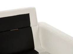 Sofa dla 3 osób TUVE Boucle Biały Sofy Tapicerowane|Kolekcje Sof