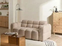 Outlet Sofa dla 2 osób UTANA Boucle Sofy Tapicerowane|Sofy Dwuosobowe