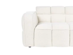 New Sofa dla 2 osób UTANA Boucle Złamana biel Sofy Tapicerowane|Sofy Dwuosobowe