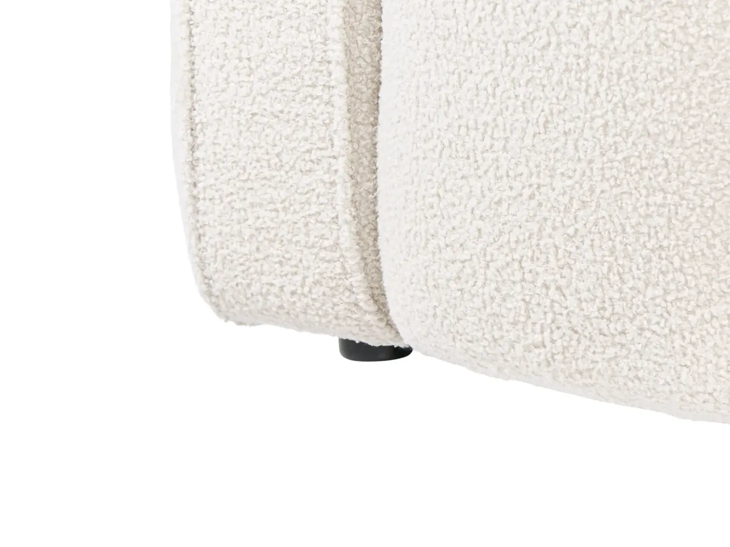 New Sofa dla 2 osób UTANA Boucle Złamana biel Sofy Tapicerowane|Sofy Dwuosobowe