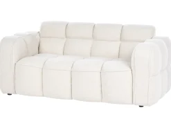 New Sofa dla 2 osób UTANA Boucle Złamana biel Sofy Tapicerowane|Sofy Dwuosobowe
