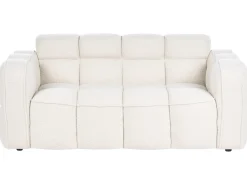 New Sofa dla 2 osób UTANA Boucle Złamana biel Sofy Tapicerowane|Sofy Dwuosobowe