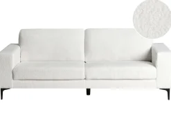 Sale Sofa dla 3 osób VADSTENA Boucle Złamana biel Sofy Tapicerowane|Wszystkie Sofy