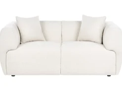 Sofa dla 2 osób VALBY Boucle Złamana biel Sofy Tapicerowane|Sofy Dwuosobowe