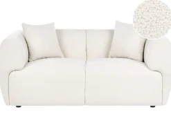 Sofa dla 2 osób VALBY Boucle Złamana biel Sofy Tapicerowane|Sofy Dwuosobowe