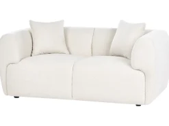 Sofa dla 2 osób VALBY Boucle Złamana biel Sofy Tapicerowane|Sofy Dwuosobowe