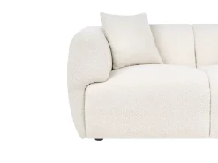 Sofa dla 2 osób VALBY Boucle Złamana biel Sofy Tapicerowane|Sofy Dwuosobowe